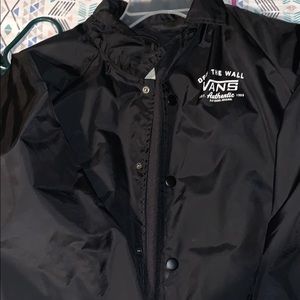 Vans Coach Jacket All Black